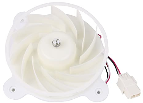 BQLZR Moteur de ventilateur d'évaporateur de réfrigérateur DC 12 V 2,5 W de rechange pour A31-00287B