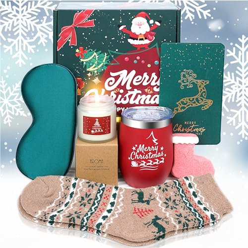 UTOBSOV Weihnachtsgeschenke für Frauen, Geschenke für Frauen Weihnachten, personalisierte Weihnachtsgeschenke Ideen für Mama, kolleginnen, Freundin, Oma, Schwester, Geschenkset Weihnachten 2024