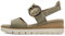 Tamaris Sandales à bride pour femme 1-28206-42, Vert sauge uni, 38 EU