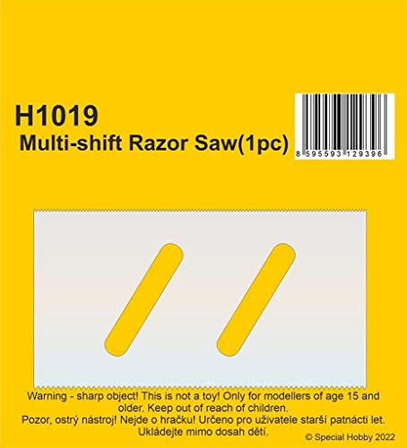 Sprue Brothers CMK H1019 Tools - Multi-Shift Razor Saw (1 Pack), CMKH1019