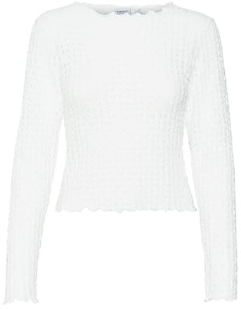 VERO MODA VMSHELBY LS O-Neck Short TOP VMA NOOS