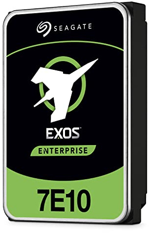 Seagate Exos 7E10 2TB Internal Hard Drive HDD 3.5 Inch SAS 12GB/s, 7.200 RPM (ST2000NM001B) (Renewed)