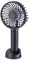 EUROtops Mobiler Mini-Ventilator – Wiederaufladbarer Hand- / Tischventilator, 3 Kühlstufen, Schwarz, Mit USB-Kabel, Bis zu 2 Stunden Leistung für Camping/Garten/Unterwegs