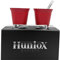 Huniox® Tazas Cafe – Taza Acero Inoxidable – Vaso Cafe – Taza Metalica – Taza Acero – Vasos Acero Inoxidable – Vaso Cafe – Taza de Cafe (RUBY, 80 ML)