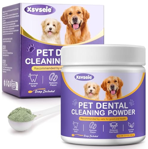 Polvos para Mal Aliento Perros con Probióticos, 100% Natural Polvo para el Mal Aliento Perro, Polvo Antisarro, Polvos para Perros, Stop Smelly Polvo Dental Natural para Mal Aliento Perro, Reduce Placa
