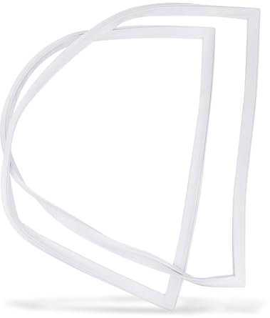 AWFOM Universale Guarnizione Magnetica in Gomma Bianca per Sportello di Frigorifero E Congelatore,Personalizza