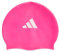 adidas Unisex Kinder 3-Stripes Swim Cap Kids, Shock pink/White, One Size
