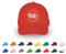 pubblienne 10 Cappellini Personalizzati Logo, Immagine e Testo - Cappello 100% Cotone - Cappello Uomo e Donna Visiera Baseball - Stampa Foto, Gadget Personalizzabili (IT, Testo, Taglia Unica, Rosso)