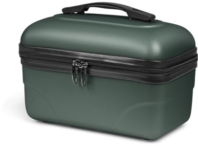 KINSTON Kosmetik- und Kulturtasche, Hartschalen-Vanity mit Griff, Reise-Organizer, Aufbewahrungsbox – Große Kapazität