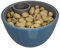 Fokayo Bol à noix et graines imprimé en 3D, double bol à pistaches avec coque, bols de service pour snacks, organiseur 2 en 1 pour graines de tournesol et bonbons (Blue)