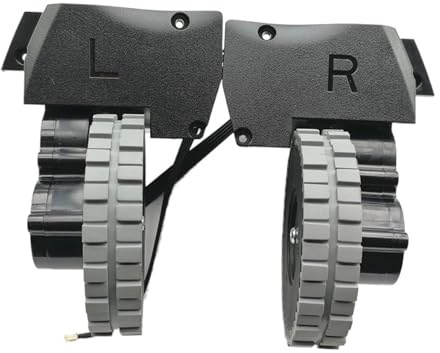 ORHNBDF Staubsauger Rechts Links Rad Motor Montage, Roboter Ersatzteile Räder Motor, Kompatibel for SilverCrest SSRA1(R and L Wheel)