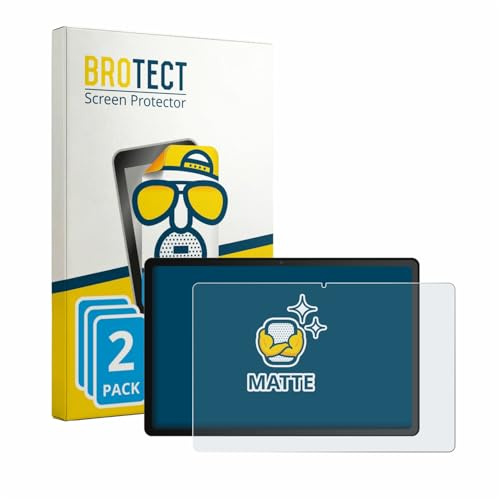 BROTECT Entspiegelungs-Schutzfolie für Whitedeer YXG13BK 10.1 (2 Stück) Matte Displayschutz-Folie, Anti-Reflex, Anti-Fingerprint