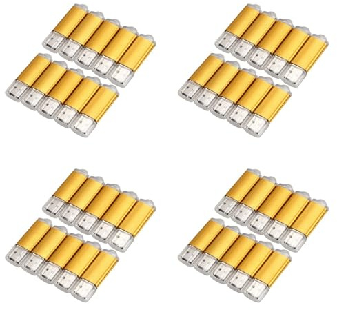 Onchdbfhuu 40 X 512 Mo Micro-USB Lecteur Flash Cle USB 2.0 Mini OTG Or