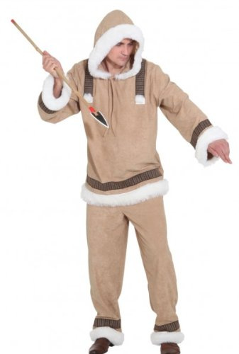 Eskimo Mann de Luxe : Oberteil und Hose, Erwachsenen-Größe:54/56
