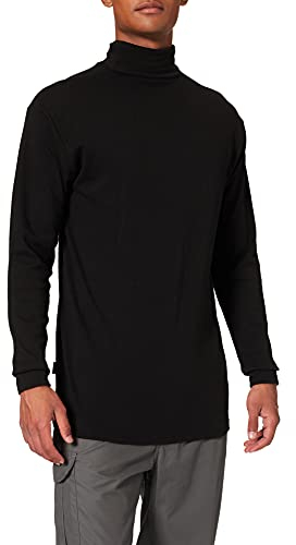 Back on Track Herren Bekleidung Rollkragensweatshirt, Schwarz, L