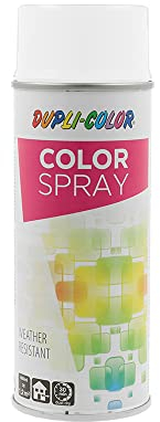 Duplicolor 585036 Color Spray, Blanc Pur Mat, 400 ML