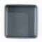 Prochef Non-Stick Teflon Deep Square Cake Tin - Length 22cm x Width 22cm, Silver
