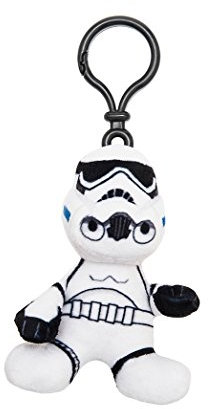 Joy Toy - 1500164 - Porte-clés en peluche - Star Wars Stormtrooper - 8 cm