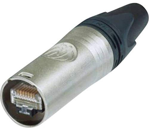 Neutrik RJ45 connectique etherCON CAT6 A NE8MX6 RJ45 mâle, droit Pôle: 8P8C nickel 1 pc(s)