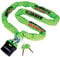 BIKEIT LOCM009 MAMMOTH HD SQUARE LINK CHAIN & LOCK 1.8M Motorbike Hardened Steel Security Chain Lock