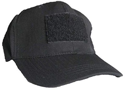 Baseball Cap Leo Köhler Ripstop Schwarz, Schwarz