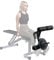 Body-Solid GLDA-1 Beinstrecker Beinbeuger Aufsatz | optionales Zubehör für Body-Solid Hantelbank GFID-31 und PFID-130X | Beintrainer | Leg Developer Attachment