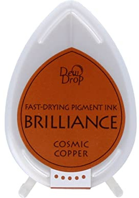 Tsukineko Brilliance Dew Drop Stempelkissen, Cosmic Copper