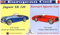 Glencoe 3604 1/72 Jaguar XK 120, Ferrari Plastikmodellbausatz