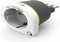 Q2 Power | Europe to Italy | Universal-Reiseadapter mit Erdungsstecker | Kid Safe Stoßschutz | Spannung und Leistung 100V-1500W / 125V-1875W