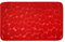 WohnDirect Badezimmerteppich mit Memory Foam - Rutschfester Badteppich - Badematte waschbar & schnelltrocknend auch ideal als Duschvorleger - Badvorleger 50 x 80 cm - Rot