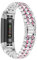 GIMart Metallarmband kompatibel mit Fitbit Charge 4/Charge 3/3 SE Armband, Damen Herren Bling Strass Edelstahl Ersatzarmband Armband für Charge 4/Charge 3 Fitness Tracker