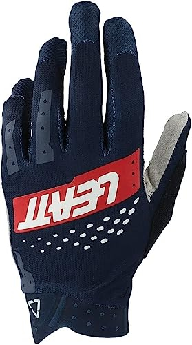 Leatt MTB 2.0 X-Flow Fahrrad Handschuhe (Blue/Red,M)