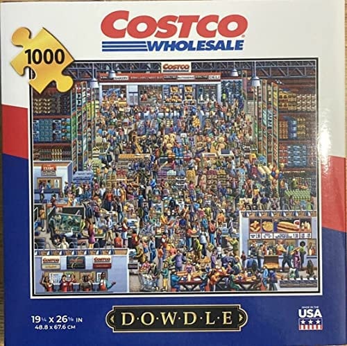 DOWDLE Costco Wholesale Exclusive 1000 Piece Jigsaw Puzzle