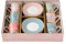 EASY LIFE Coffret 6 tasses à café + soucoupe JARDIN DE REVES coffret porcelaine 100 ml
