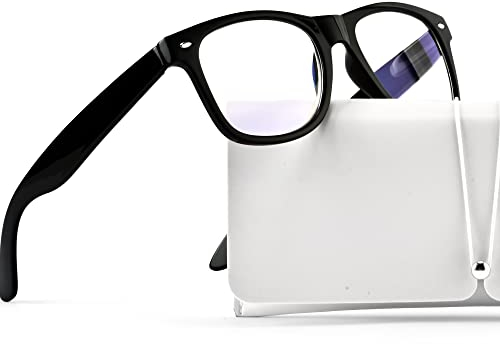 ABEJOJO Übergroße Lesebrille für Damen und Herren, Blockieren Blaulicht von Computer und E-Reader, mit Federscharnier(3.50)