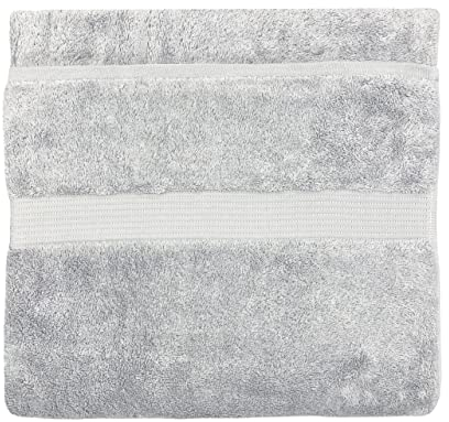 Paoletti Cleopatra Waschlappen/Hand-/Badetuch, ägyptisch, Baumwolle, silberfarben, 6 Stück