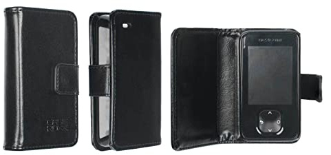 caseroxx Handy Hülle Tasche kompatibel mit Dexcom G7 / ONE+ Bookstyle-Case Wallet Case in schwarz