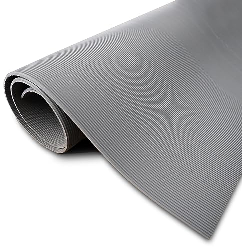 Isoliermatte Volta - bis 50.000 Volt Durchschlagfestigkeit - Elektro-Schutzmatte aus SBR-Gummi - Bodenbelag für elektrische Isolierung - 120 x 50 cm - Stärke 4,5 mm