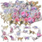 45PCS Vintage Cat Stickers,Special Shaped Cute Cat Collection Stickers for Scrapbooking, DIY Crafts, Laptops, Junk Journal, Gifts for Adult, Child