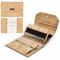 Lykke Austauschbare Stricknadeln, Farbe Holz, 12,7 cm, Stricknadel-Set Tan Denim Effekt
