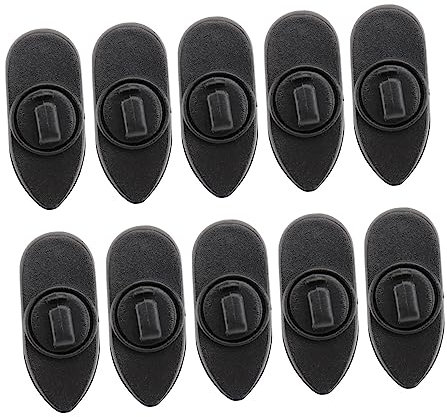 KITANDOVE 10pcs 360 Rotate Earphone Clip 360 Degree Rotate Earbud Microphone Ear Phones Earphone Cable Holder Earphone Wire Clip Collar Headphone Wire Clip To Rotate Headphone