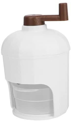 VINTORKY Machine à Glace Pilée Manuelle Portable Fabricant De Glace Écrasée Pour Cocktails Et Desserts Avec Conception Amovible Et Facile à Nettoyer