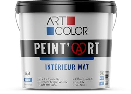 Peint'Art Peinture intérieure satinée | Blanche - 12.5L