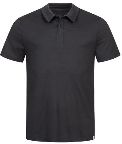 TOM FYFE Premium Merino Polo-Shirt Herren Anthrazit/L | Made in Europe