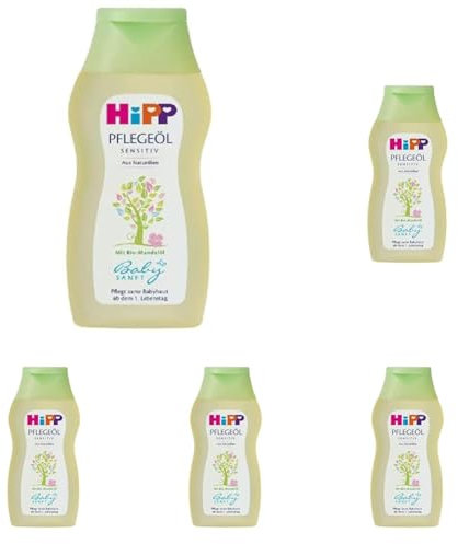 HiPP Babysanft Pflegeöl (Packung mit 5)