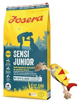 Josera Exclusive SensiJunior, Hundefutter, Trockenfutter, 12,5 KG + Goodie Hai