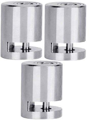 AKOOSY 3piezas Bloqueo De Freno Disco Motocicleta Unidades Seguridad Accesorio De Motocicleta Fácil