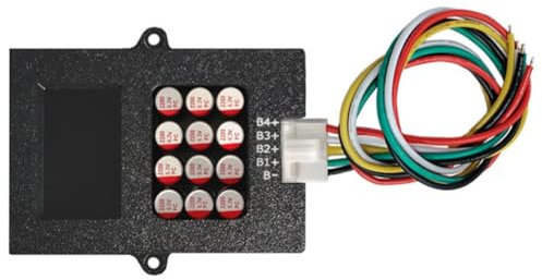 Knoruley Équilibreur Actif 5A Lipo Équilibreur Actif 4s 12V Batterie au Lithium Égaliseur Actif