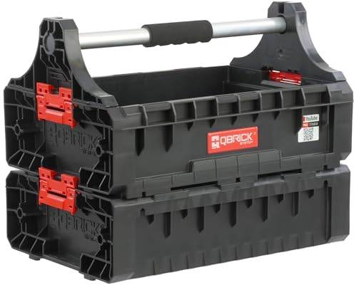 Pro Garage Workshop Toolbox Set with Handle and Box Extender Modular Set H 40 cm