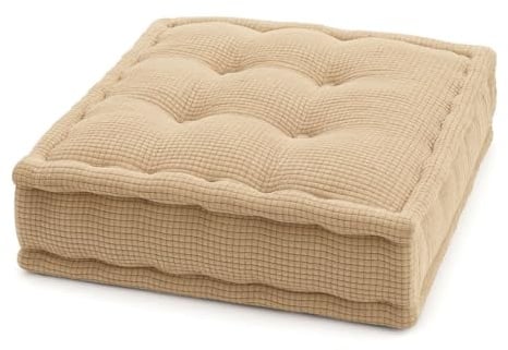 L S U Armchair Booster Cushions Thick Seat Pad Pregnancy Post-Operative Dining Chair Supportive Cushion (BEIGE)